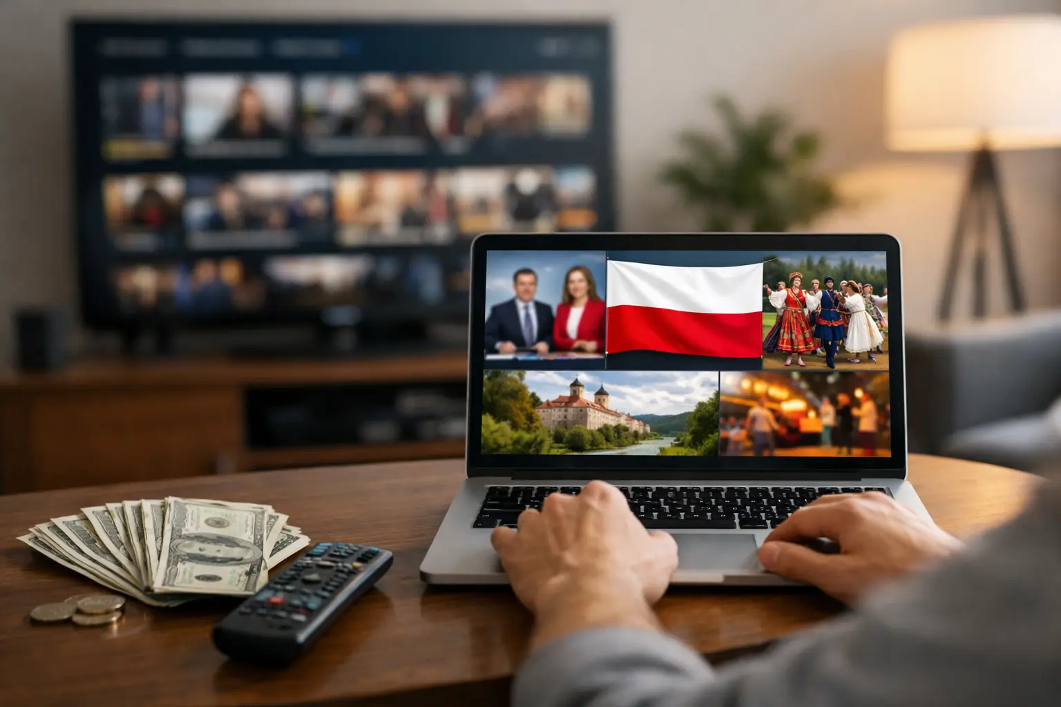 Ile kosztuje polska telewizja online w USA?