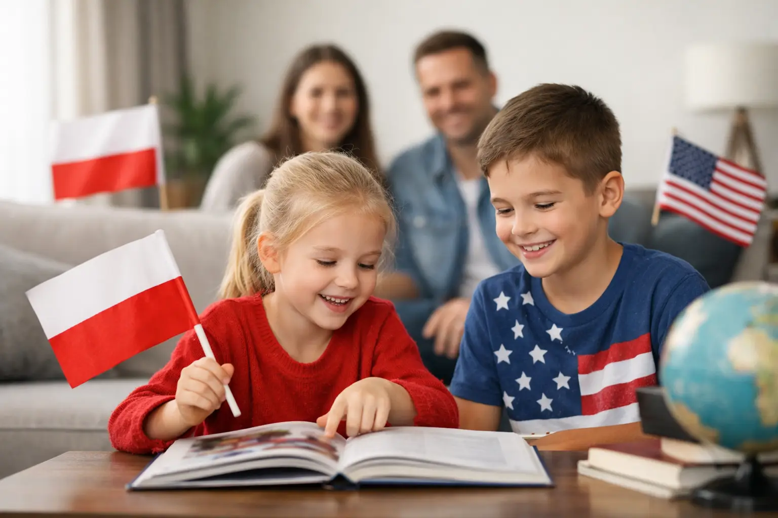 Jak zachować język polski u dzieci w USA na co dzień