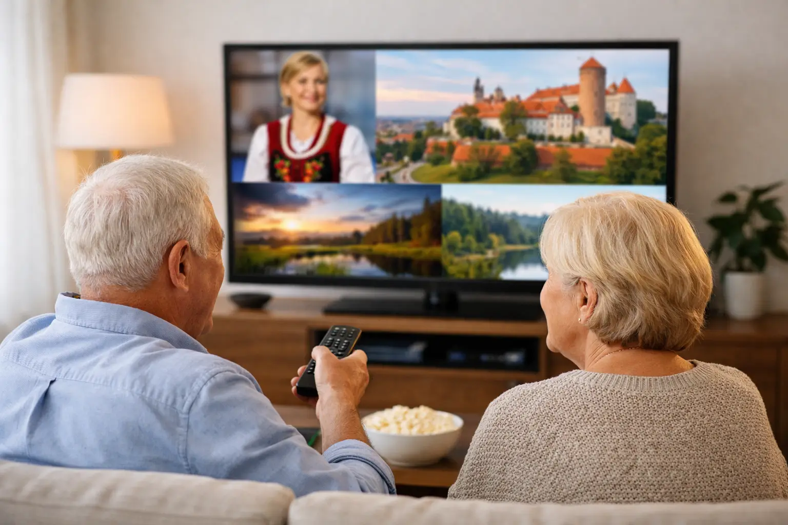 Telewizja po polsku dla seniora - jak wybrać