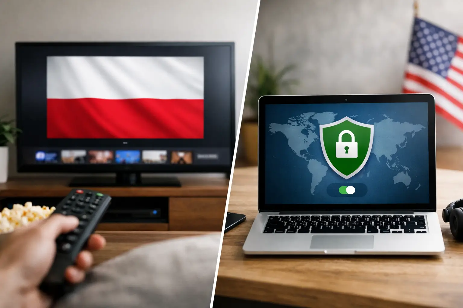 Streaming po polsku czy VPN? Co wybrać w USA